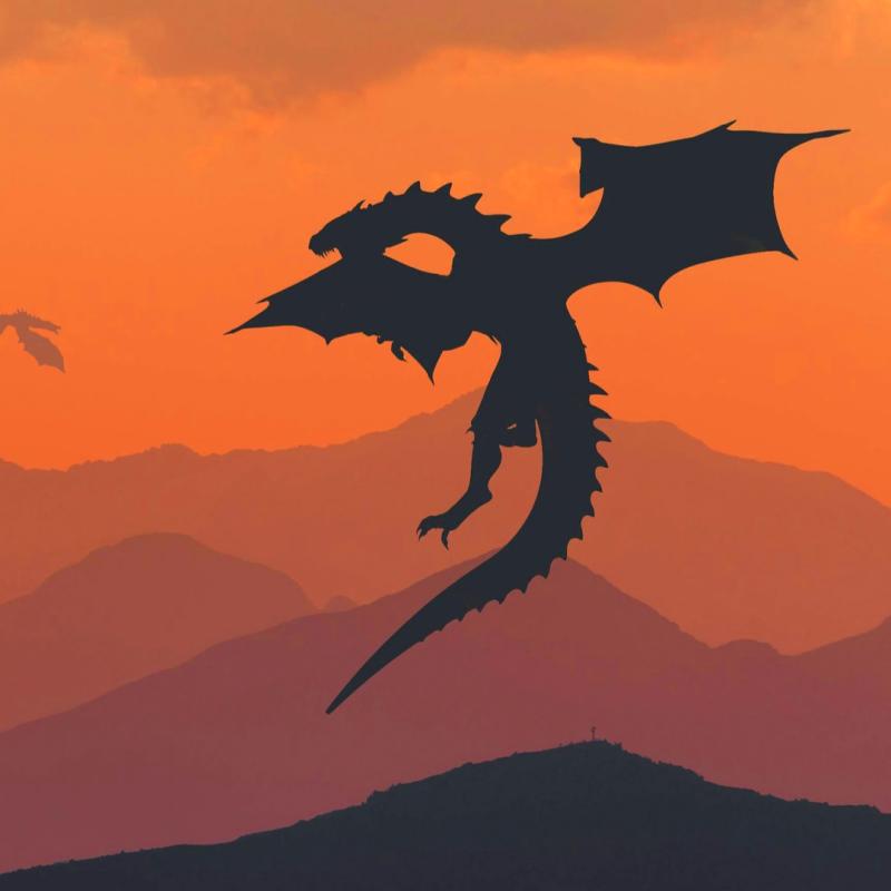 Colored Dragon